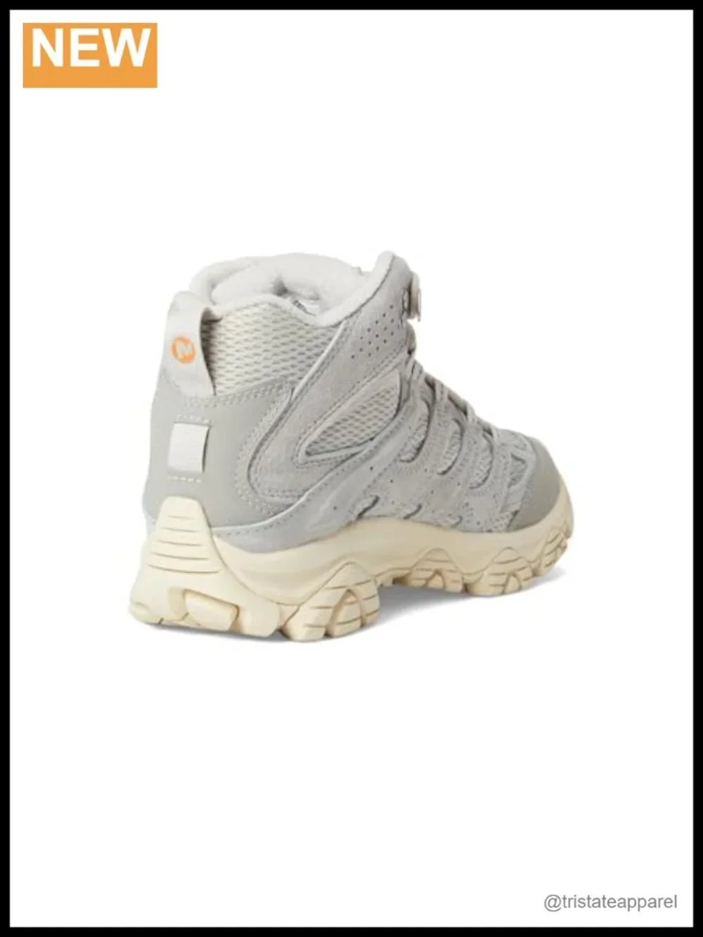 Waterproof Leather Hiking Shoes - Merrell Moab 3 Mid - Women's Trail